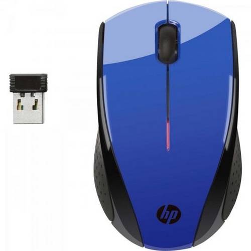 Mouse Sem Fio USB 1200 DPI X3000 AZUL/PRETO HP