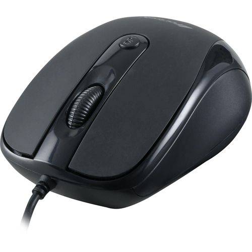 Mouse USB 1600DPI Preto Fortrek OM-103BK