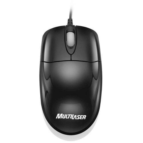 Mouse Usb Black Piano Mo139 - Multilaser