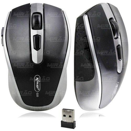 Mouse Wireless 2.4g 6 Botoes 1600 Dpi - G20