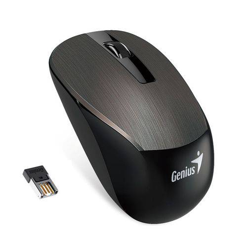 Mouse Wireless Blueeye Genius Nx-7015 - Marrom