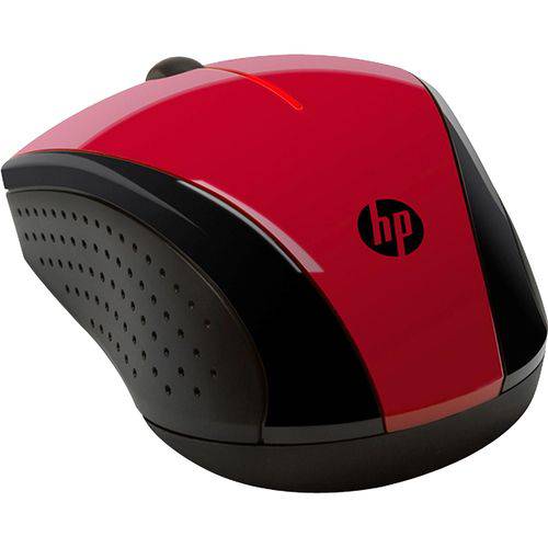 Mouse Wireless X3000 Vermelho/ Preto Hp