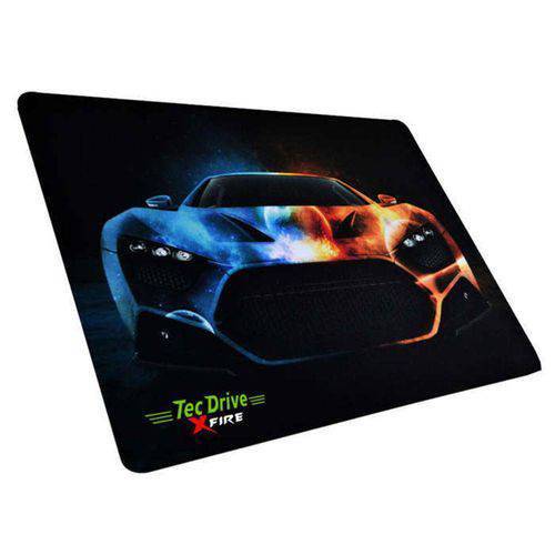Mousepad Gamer Tecdrive Xfire Car-Fire 44x35 Cm