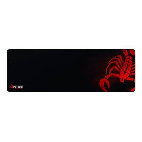 Mousepad Rise Scorpion Red Extendido Costurado, RG-MP-06-Sr