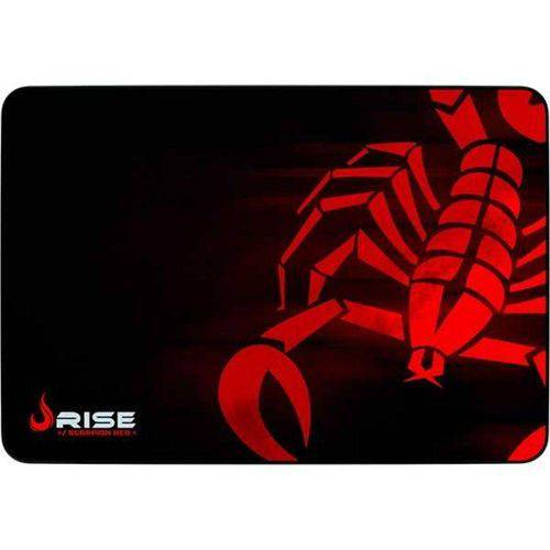 Mousepad Rise Scorpion Red Grande Costurado, RG-MP-05-SR