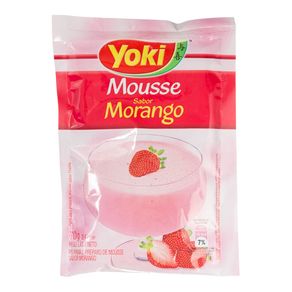 Mousse Sabor Morango Yoki 70g
