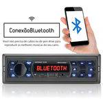 Mp3 Player Automotivo Multilaser Vibe Bt Bluetooth 1 Din Usb Sd Aux Mp3 Fm