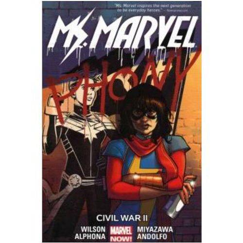 Ms. Marvel Vol. 6- Civil War II