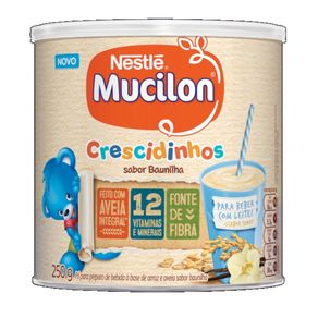 Mucilon Crescidinhos de Baunilha Nestlé 250g