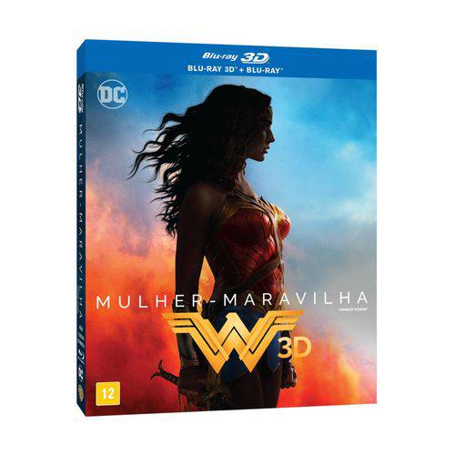 Mulher Maravilha - Blu-Ray 3D + Blu-Ray