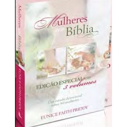 Mulheres na Biblia - 3 Volumes - Rbc