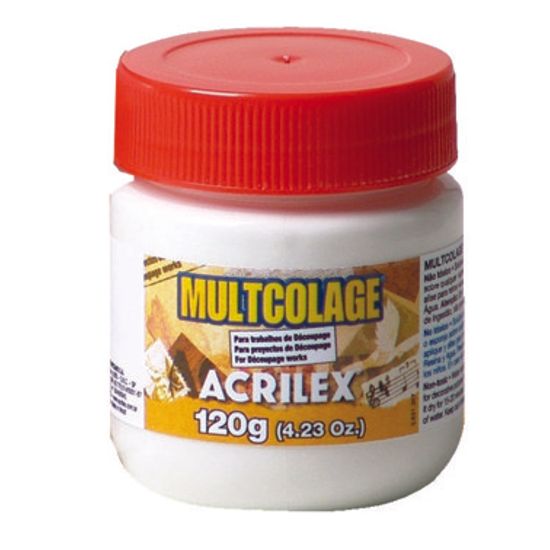 Multcolage Cola Gel para Decoupage Acrilex 120g