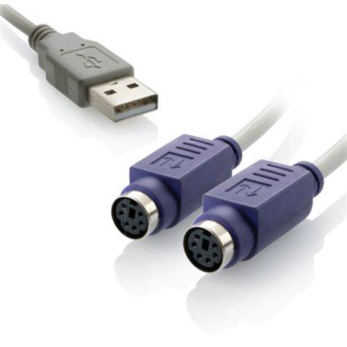 Multilaser Cabo Conversor USB - PS2 WI046
