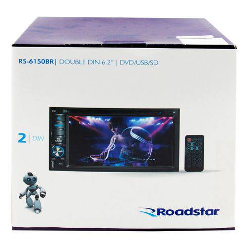 Multimedia Roastar Rs-6150br 6.2 Bt/usb/av/double Din