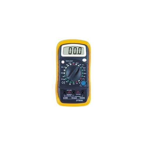 Multimetro Digital com Sensor Medidor de Temperatura Termopar Beep e Iluminaçao Completo