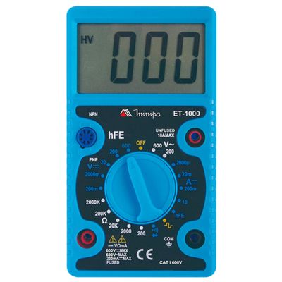 Multímetro Digital Profissional Et-1000 Minipa ET-1000