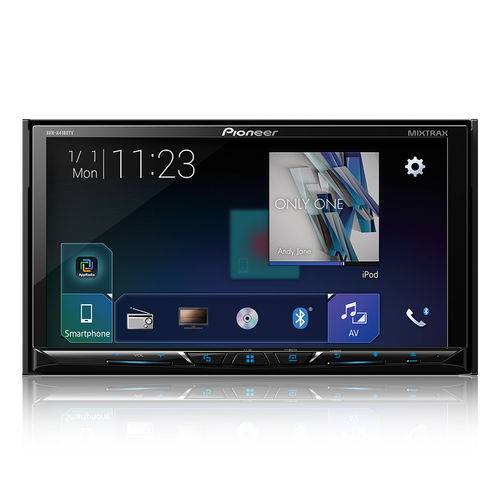 Multimídia Receiver Pioneer Avh-a4180 Tv Bluetooth Tela 7 Pol
