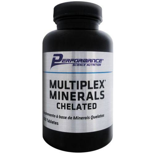 Multiplex Minerals Chelated - 100 Tabletes - Performance Nutrition