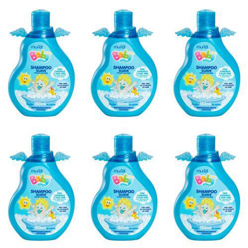 Muriel Baby Azul Shampoo 150ml (kit C/06)