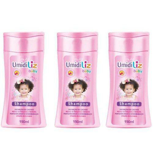 Muriel Umidiliz Baby Shampoo 150ml (kit C/03)