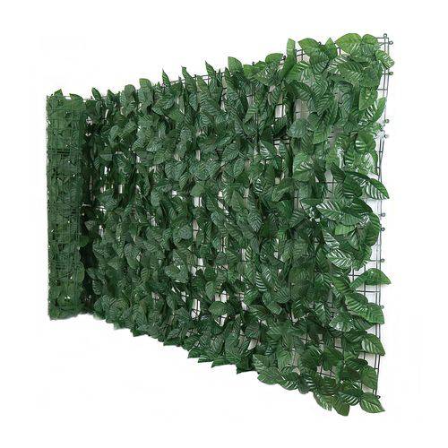 Muro Inglês com Folhas Ficus Artificial - Tamanho 2mts X1mt