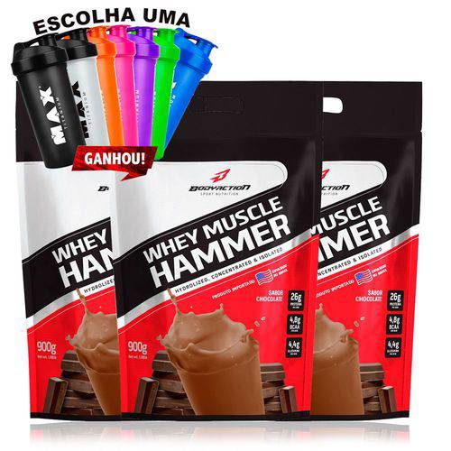 Muscle Hammer Whey Isolado + Hidrolisado 2,7kg - Body Action