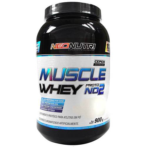 Muscle Whey Protein NO2 - 900g - Neo-Nutri