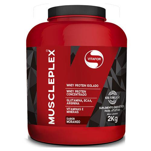 Muscleplex 2kg Morango Vitafor