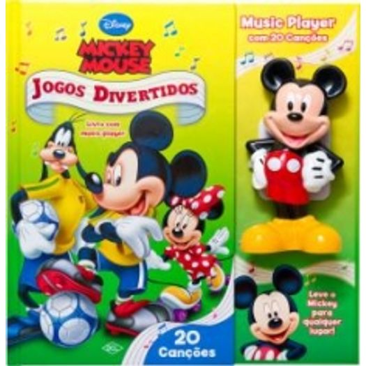 Music Player - Mickey Mouse - Jogos Divertidos - Dcl