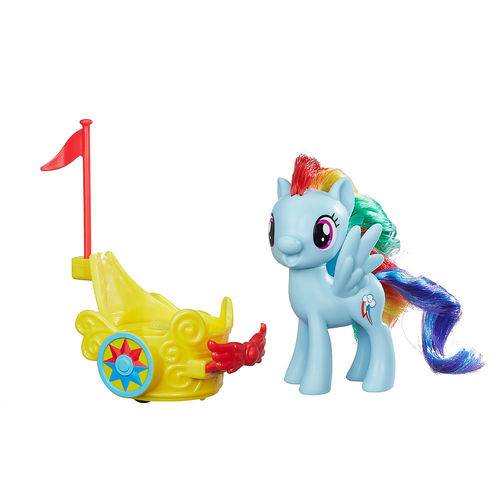 My Little Pony Azul com Mini Veículo - Hasbro