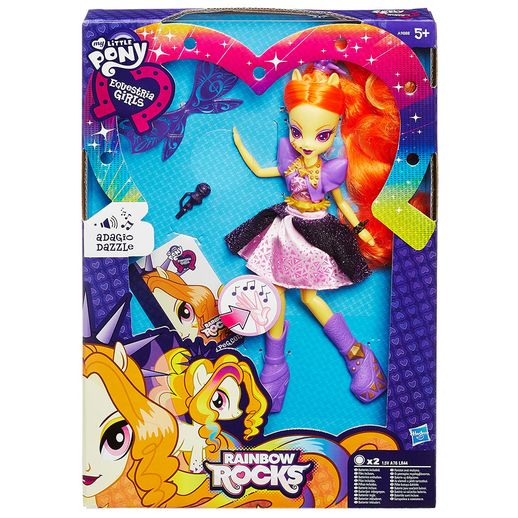 My Little Pony - Boneca Equestria Girls Cantora Pop - Adagio Dazzle - Hasbro