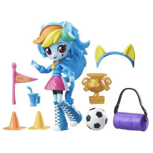 My Little Pony - Boneca Mini Equestria Girls - Rainbow Dash Torcida do Colégio B8025