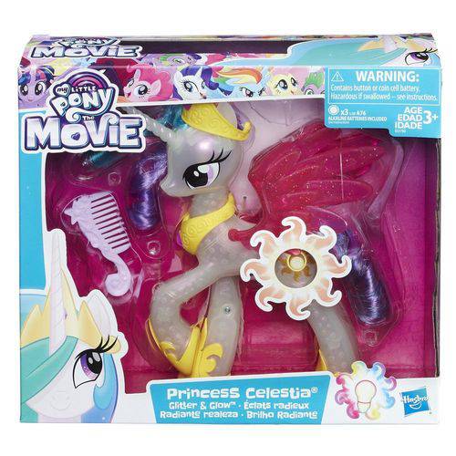 My Little Pony Brilho Radiante Princess Celestia E0190 - Hasbro