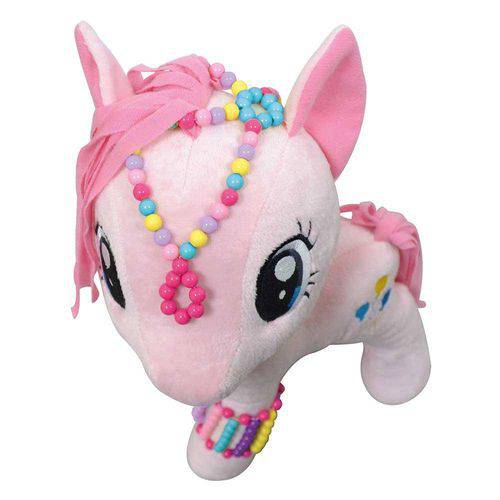 My Little Pony Pelúcia com Miçangas Pinkie Pie - Fun Divirta-Se