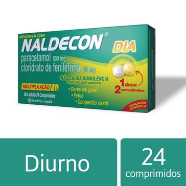 Naldecon Dia Bristol 24 Comprimidos