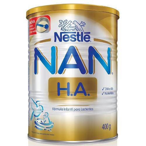 Nan H.A. Gold Fórmula Infantil Nestlé Lata 400g