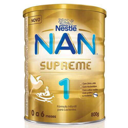 Nan Supreme 1 Fórmula Infantil Nestlé Lata 800g