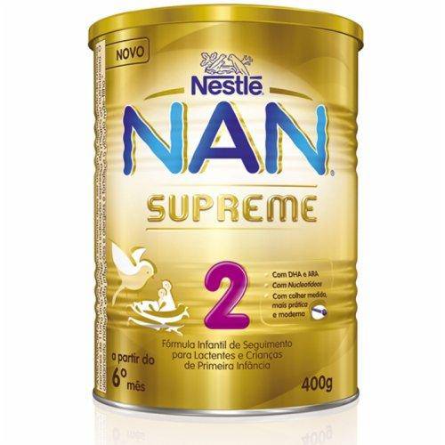 Nan Supreme 2 Fórmula Infantil Nestlé Lata 400g
