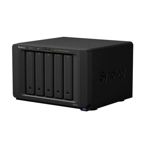 NAS - SATA > Ethernet - Synology Diskstation 5 Baias DS1517+ 2GB (sem Discos)