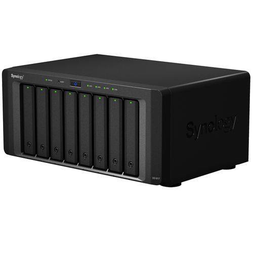 NAS - SATA > Ethernet - Synology Diskstation 8 Baias DS1817 (4GB RAM, Sem Discos)