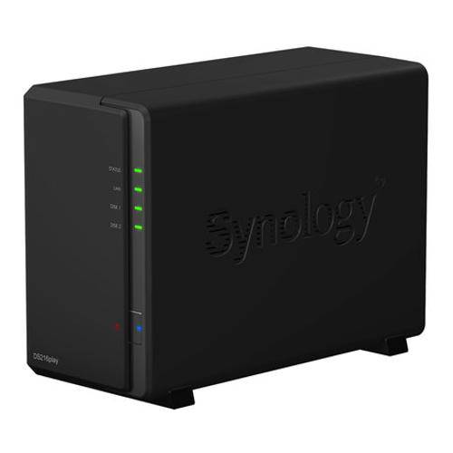 Nas - Sata > Ethernet - Synology Diskstation 2 Baias Ds216 Play (Sem Discos)