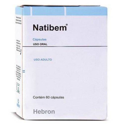 Natibem - Frasco com 60 Cápsulas