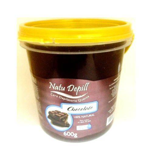 Natu Depill Cera Depilatória Chocolate 600g