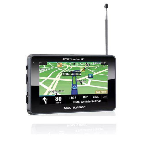 Navegador GPS Tracker III com TV Digital GP034 Multilaser