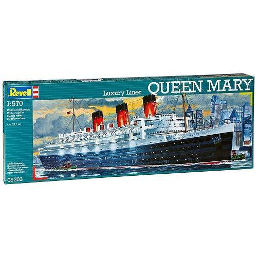 Navio Luxury Liner Queen Mary - REVELL ALEMA