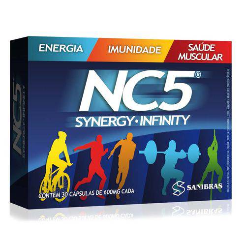 NC5 - Synergy Infinity 30 Cáps - Sanibras