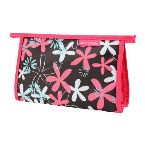 Necessaire Envelope Estampada Tam. P Pink/Floral Jacki Design