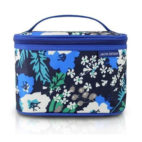 Necessaire Frasqueira Estampada Tam P Abc17201 Az F Jacki Design Azul / Floral Único