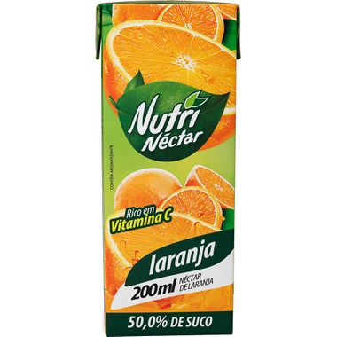 Néctar de Laranja Nutri Néctar 200ml