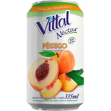 Néctar de Pêssego Vittal 335ml